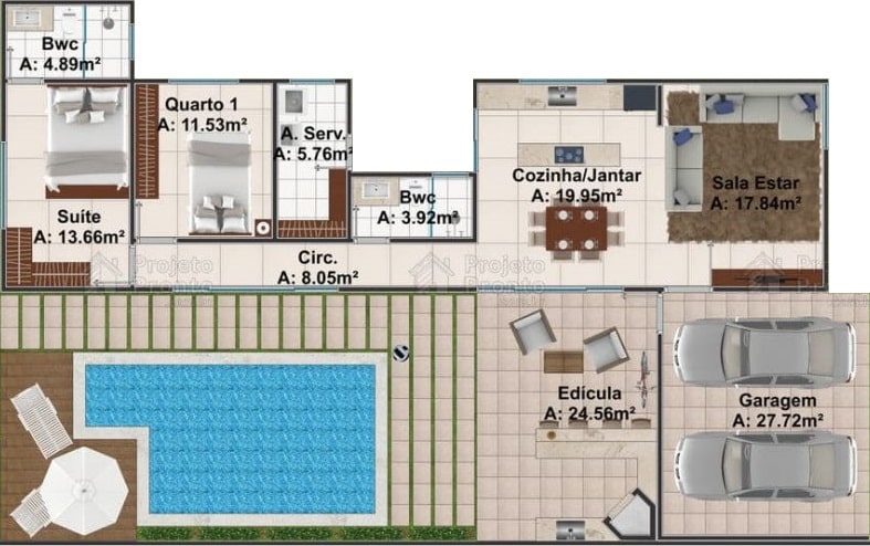 Plantas De Casas T Rreas Com Quartos Para Voc Se Inspirar Construindo Casas